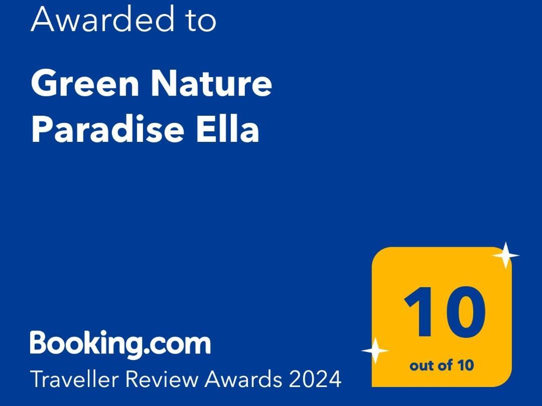 Green Nature Paradise Ella Zewnętrze zdjęcie